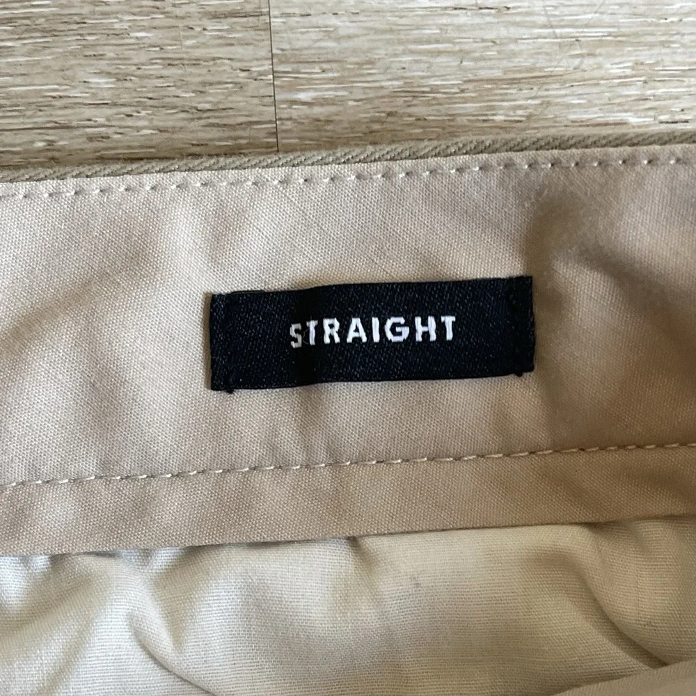 NWT J.Crew Mercantile Mens Classic Tan Flex Chino Pants 32x34